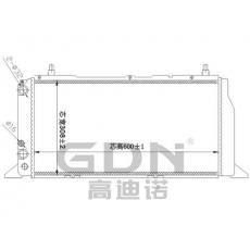 GDN.6.AD.001M-40 奧迪 鋁質(zhì)散熱器